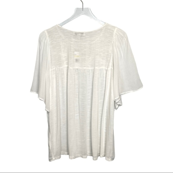 Vintage X America NWT White Lace Bodice Top Sz M - Picture 2 of 11